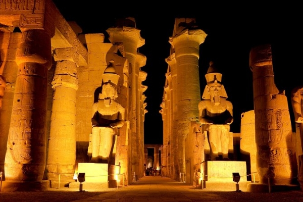 Sound &amp; Light in Karnak Temple