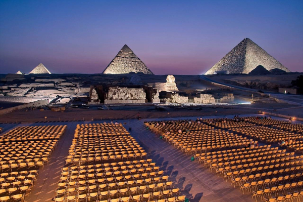 Espectáculos de Luz y Sonido en Giza Pirámides
